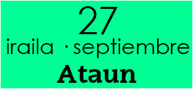 Rally fotográfico de Ataun el 27 de septiembre de 2026