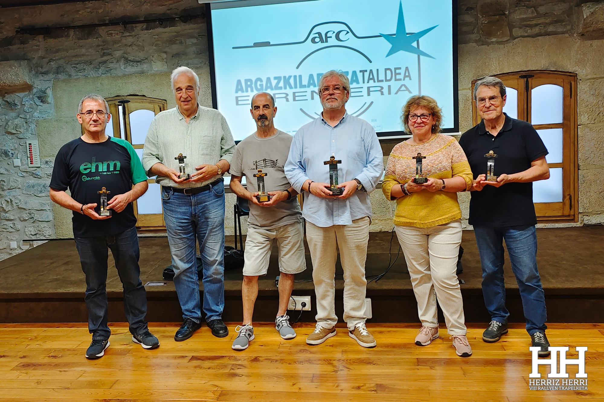 Entrega de premios del rally fotográfico de Errenteria