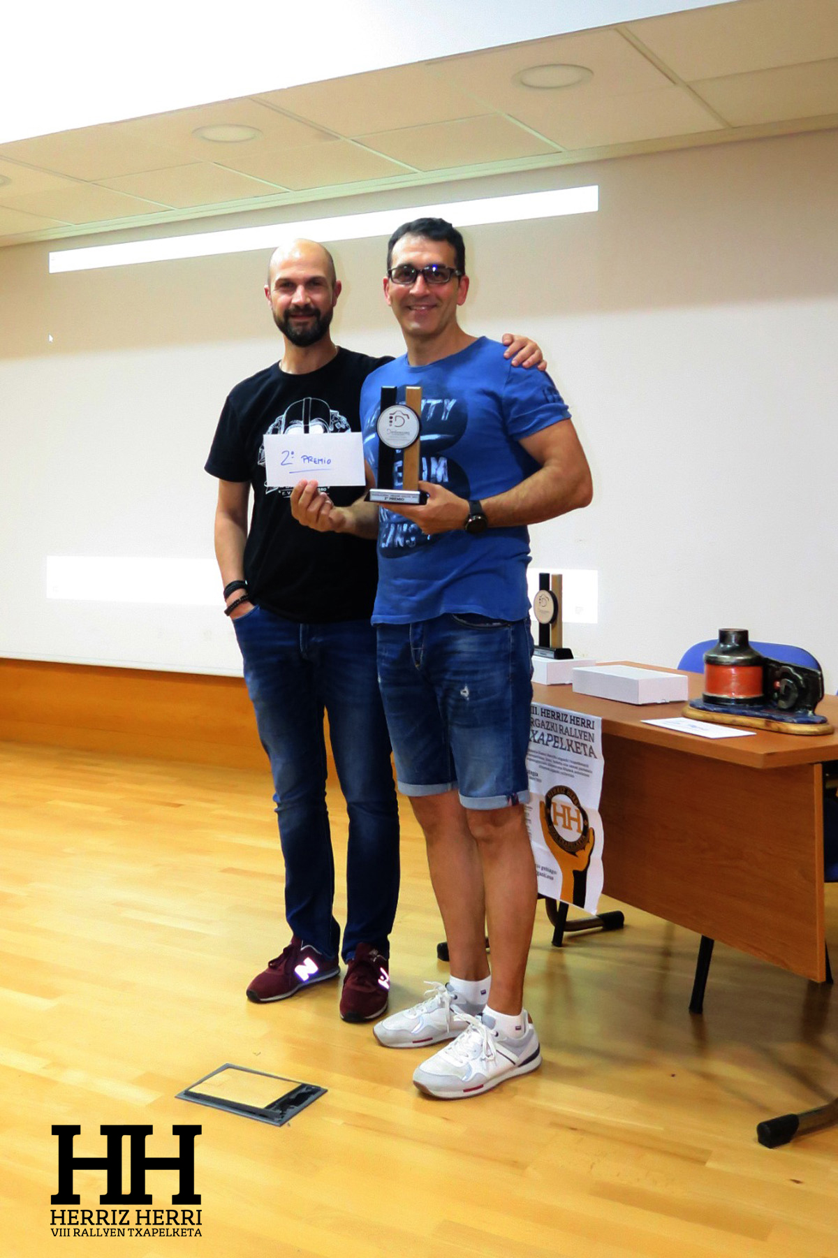 Entrega de premios Ganador del rally fotográfico de Barakaldo 2023 valedero para el VIII campeonato de rallys fotográficos Herriz Herri