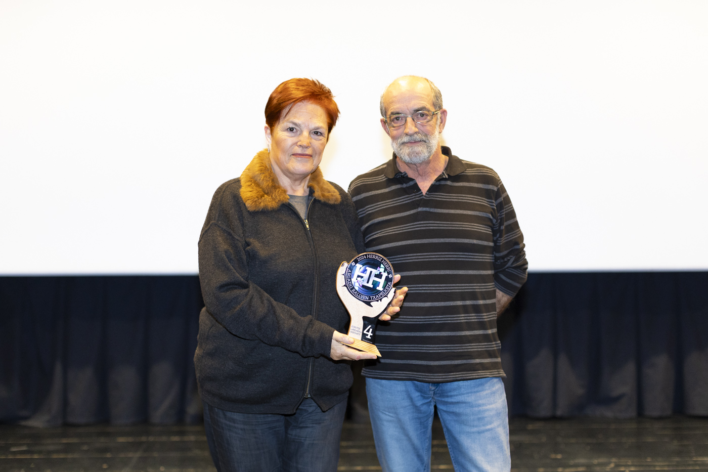 Premio cuarta clasificada campeonato 2024 para Gurutze Langarika Premio cuarta clasificada campeonato 2024 Gurutze Langarika