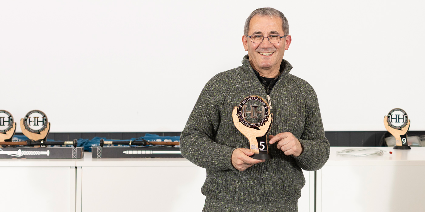 Gala de entrega de premios del Herriz Herri Euskal argazki rallien txapelketa 2026, Top diez, puesto quinto, Javier Quirós