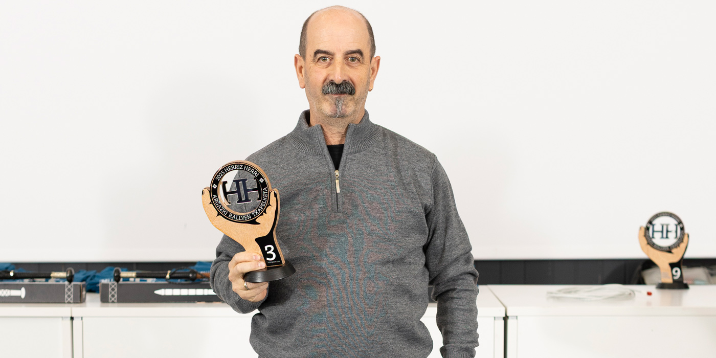 Gala de entrega de premios del Herriz Herri Euskal argazki rallien txapelketa 2026, Top diez, puesto tercero, Patxi Irazabal